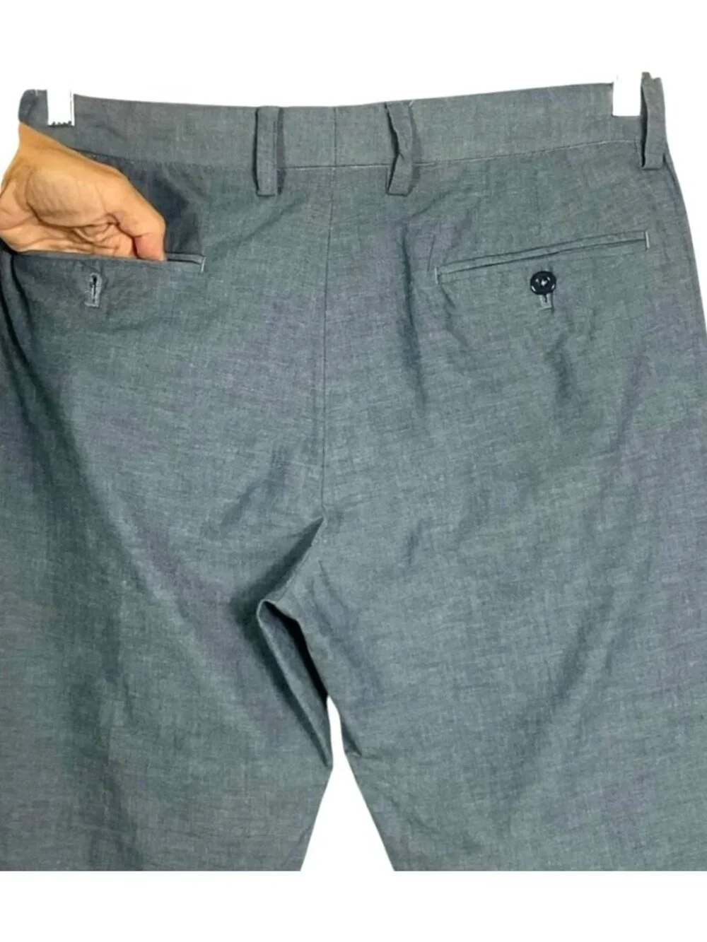 J.Crew Factory Bedford Pants W32 L30 Gray 100% Cotton Chino Pants Style 46204